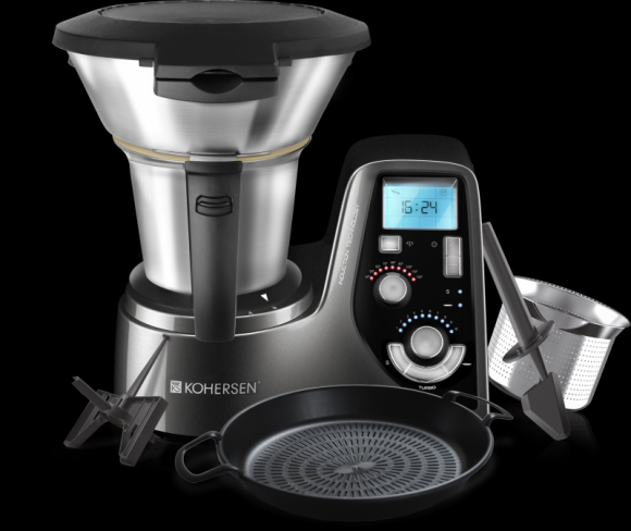 Kohersen - robot do zadań specjalnych Dom, LIFESTYLE - Wielofunkcyjny robot kuchenny Kohersen Mycook jest praktycznym urządzeniem, które docenią osoby lubiące eksperymentować w kuchni oraz ci, którzy dysponują ograniczonym czasem, a cenią sobie smaczne domowe potrawy.