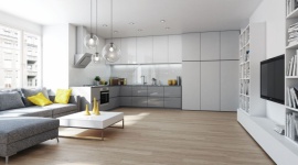 Jak idealnie połączyć kuchnię z salonem? Dom, LIFESTYLE - Łączenie kuchni z salonem ma swoich zwolenników i przeciwników. W małych mieszkaniach takie rozwiązanie to często jedyne wyjście, bo połączenie tych dwóch pomieszczeń to przede wszystkim spora oszczędność miejsca.