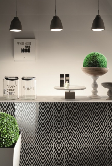 Kuchnia z kolekcją płytek Paris Odeon od Macieja Zienia Dom, LIFESTYLE - Kolekcja Paris Odeon stworzona dla Grupy Tubądzin przez Macieja Zienia to idealna propozycja dla miłośników eleganckiego stylu.