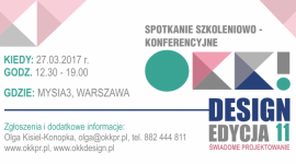 11. spotkanie OKK! design już 27 marca