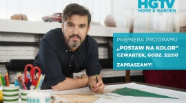 Tikkurila w programie Postaw na kolor w HGTV Dom, LIFESTYLE - W czwartek 11 maja startuje program Postaw na kolor w stacji HGTV. W programie swoje produkty lokować będzie marka Tikkurila, której obsługą mediową zajmuje się dom mediowy Arena Media.