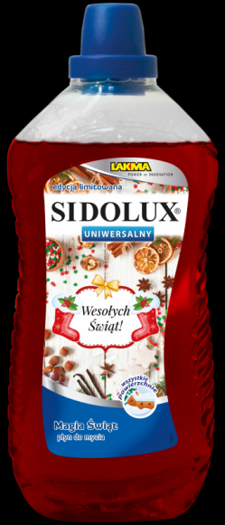 Sprzątanie pachnące świętami Limitowana edycja produktu marki Sidolux Dom, LIFESTYLE - Jak pachną święta? Goździkiem, cynamonem, pomarańczą… W portfolio maki Sidolux znalazł się nowy produkt!
