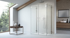 Nowe modele kabin prysznicowych Arta firmy Radaway Dom, LIFESTYLE - Kabina przyścienna, typu walk-in oraz dwa modele do montażu narożnego - z drzwiami jedno i dwuskrzydłowymi to ukłon w stronę najbardziej wymagających użytkowników.