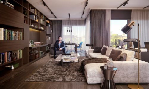 Penthouse przy Odrze za prawie 2 mln zł [WIZUALIZACJE]