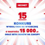 Konkurs na 15-lecie NEONET