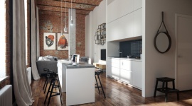 Kuchnia w lofcie. Jak ją urządzić? Dom, LIFESTYLE - W bardzo stylowym wnętrzu loftu warto zadbać o to, żeby kuchnia pasowała do industrialnego charakteru całego mieszkania. Unikajmy nadmiernego dzielenia frontów, dobierzmy odpowiednie uchwyty i oświetlenie, zaszalejmy z lodówką, a przede wszystkim pamiętajmy o funkcjonalności.