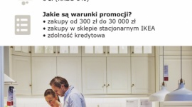 Ikano Bank: Promocja 10 rat 0% na wszystko w IKEA Dom, LIFESTYLE - W sklepach IKEA trwa promocja, na którą od dawna czekało wiele osób. Za zakupy o łącznej wartości minimum 300 zł można zapłacić w 10 równych ratach 0%. Promocja dotyczy całego asortymentu oraz usług i obowiązuje do 29 stycznia 2019 roku.