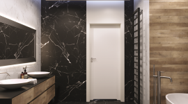 Łazienka z mocnymi akcentami