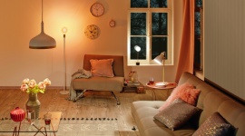 Ciepłe światło. Lek na zimową chandrę Dom, LIFESTYLE - Jest chłodno, szaro i ponuro – jak sobie z tym poradzić, zanim nastanie wiosna? Cuda potrafi czynić odpowiednie oświetlenie. Nowoczesna, ładna lampa nie tylko cieszy oczy, ale też ociepla wnętrze i nasze myśli – szczególnie, gdy okaże się, że pozwoliła odchudzić rachunki za prąd.