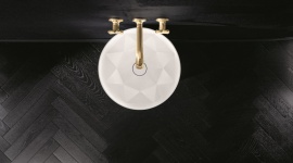 TitanCeram - tytanowa moc zaklęta w delikatnej formie umywalek Villeroy & Boch Dom, LIFESTYLE - Tytanowa moc i innowacyjny charakter wymagają najlepszych partnerów. Dlatego Villeroy & Boch powierzył wybitnym projektantom stworzony przez siebie materiał TitanCeram.