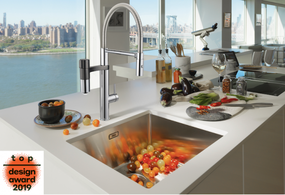 Franke Vital zdobywa nagrodę TOP DESIGN award 2019 Dom, LIFESTYLE - Bateria Franke Vital zdobyła nagrodę TOP DESIGN 2019 w kategorii kuchnia. Jury doceniło umiejętne połączenie innowacyjnej technologii z prostym, uniwersalnym wzornictwem.