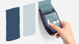 Dulux Tester Koloru w formie poręcznego wałeczka Dom, LIFESTYLE - Dobranie odpowiedniego koloru farby do malowania wnętrza to ważna decyzja. Teraz będzie można dokonać jej w łatwy i przyjemny sposób. AkzoNobel wprowadza na polski rynek Dulux Tester Koloru z mini wałeczkiem. Produkt pozwala na sprawdzenie dowolnego odcienia farby z palety Dulux.
