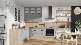 W modnej kuchni nie może zabraknąć otwartych półek! Dom, LIFESTYLE - Pojedyncza półka nad blatem kuchennym czy rząd mniejszych jako zwieńczenie mebli to już zdecydowanie za mało. Odkryliśmy potencjał otwartych półek, które umieszczamy obecnie niemal w każdym miejscu zabudowy meblowej. Są modne i praktyczne!