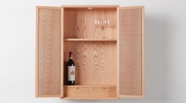 Wystarczą dwie deski czerwonego dębu, aby powstały przepiękne, kreatywne meble Dom, LIFESTYLE - Adepci meblarstwa jednej z najbardziej rozpoznawalnych marek uczelnianych w Wielkiej Brytanii, Rycotewood Furniture przy City of Oxford College, stworzyli serię mebli do przechowywania z wykorzystaniem czerwonego dębu amerykańskiego.