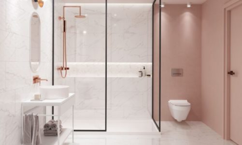 Romantyczne i sensualne wnętrze łazienki