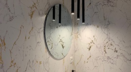 Marmur na tapetach Muraspec