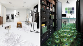 Podłoga z własnym wzorem Dom, LIFESTYLE - Efektowne podłogi nadają wnętrzu charakter i wpływają na jego finalny odbiór. Propozycje przeznaczone do przestrzeni komercyjnych, poza aspektem wizualnym, powinny być oryginalne i trwałe.