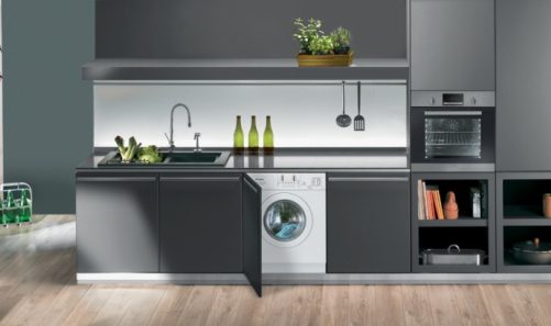 Pralka do zabudowy – idealne rozwiązanie w nowoczesnych wnętrzach.