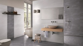 Trzy pomysły na aranżację łazienki w nowoczesnym stylu Dom, LIFESTYLE - Nowoczesną łazienkę charakteryzuje przede wszystkim umiar oraz konsekwentne decyzje dotyczące kolorystyki. Ten sam pomysł wnętrza o naturalnym charakterze zrealizować można na kilka sposobów – o czym przekonują twórcy kolekcji Beach Engers.