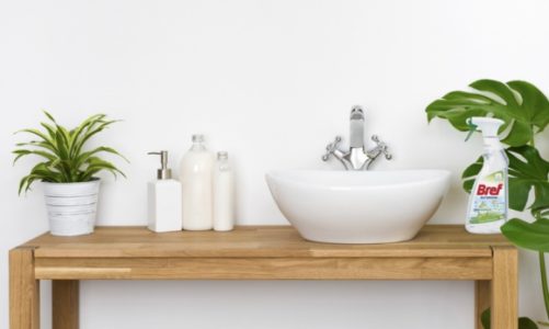 Bref debiutuje w łazience