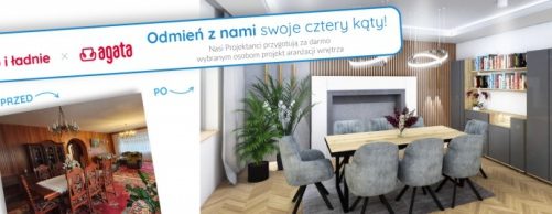 No i ładnie! Odmień bezpłatnie swoje wnętrze z Salonami Agata.