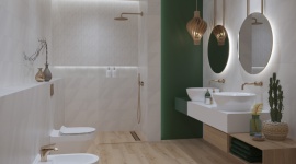 Modne aranżacje z powiewem luksusu Dom, LIFESTYLE - Łazienka to przede wszystkim miejsce relaksu. Projektując to wnętrze warto postawić na rozwiązania, o jakich zawsze marzyliśmy i które stworzą przestrzeń na miarę naszych potrzeb.