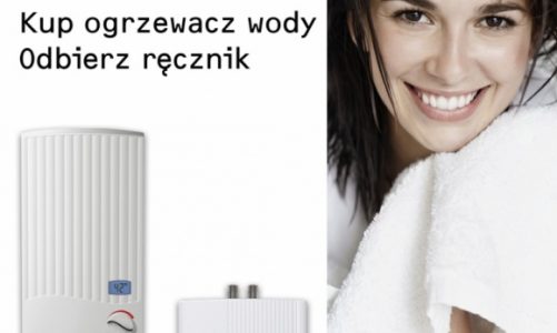 Wiosenna PROMOCJA: Kup ogrzewacz wody STIEBEL ELTRON i odbierz wyjątkowy ręczni
