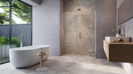 Strefa prysznicowa bez barier Dom, LIFESTYLE - Podczas urządzania strefy prysznicowej, z której mają korzystać osoby starsze, niepełnosprawne ruchowo, lub które po prostu mają trudności z poruszaniem się, przede wszystkim należy brać pod uwagę bezpieczeństwo i wygodę jej użytkowania. O czym warto pamiętać?