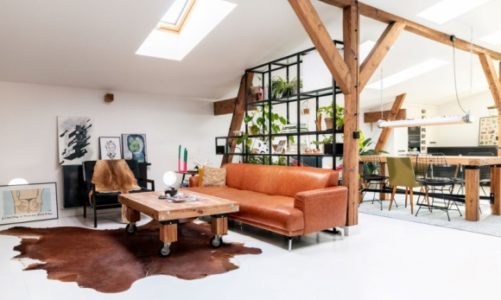Między loftem a boho pod niebem Poznania. Poddasze projektu Szalbierz Design