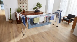 Nowość! Suszarka Infinity FLEX-świetne rozwiązanie na jeszcze większe pranie Dom, LIFESTYLE - Nowa, rozsuwana suszarka Infinity FLEX od Viledy sprawia, że suszenie prania, nawet bardzo dużych gabarytów, to żaden problem. I to zarówno, jeśli chodzi o ilość, jak i wielkość prania.