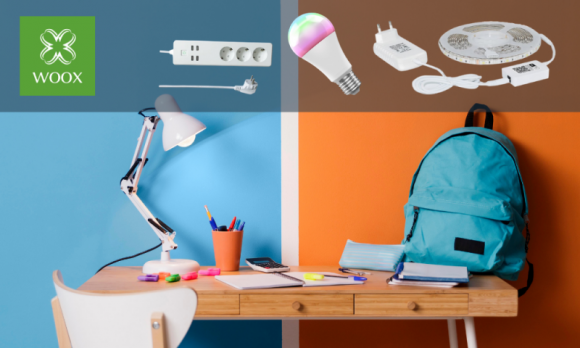  Dom, LIFESTYLE - Zapełniły się szkolne ławki, a uczniowie i uczennice wrócili do szkół. Zapewnij swojemu dziecku jak najlepsze warunki do nauki w domu i wyczaruj razem z Woox magiczny pokój pełen inteligentnych rozwiązań.
