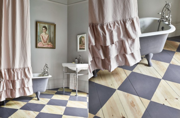 Dom, LIFESTYLE - Kultowy motyw szachownicy według Annie Sloan