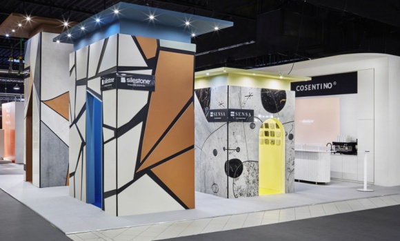  Dom, LIFESTYLE - Jedno z najczęściej odwiedzanych, fotografowanych i komentowanych stoisk na zakończonych właśnie targach Warsaw Home to dzieło Szymona Hanczara dla Cosentino.