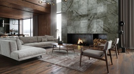  Dom, - 9 pomysłów na stylowe wnętrza z kolekcjami płytek drewnopodobnych Opoczno