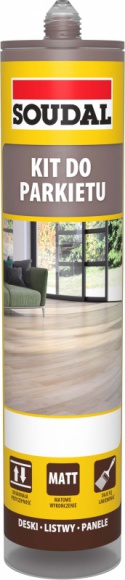 Dom, LIFESTYLE - Podłogi drewniane łączą w sobie trwałość i elegancję, z czasem jednak mogą pojawić się na nich nieestetyczny rysy, szczeliny i pęknięcia. Niedoskonałości tego typu skutecznie zamaskujemy za pomocą kitu do parkietu firmy Soudal.